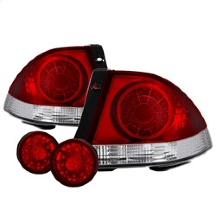 Spyder 01-03 Lexus IS300 LED Tail Lights - Red Clear ALT-YD-LIS300-LED-SET-RC