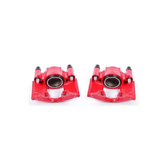 Power Stop 90-93 Cadillac Commercial Chassis Front Red Calipers w/o Brackets - Pair