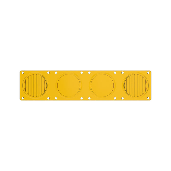 KC HiLiTES FLEX ERA LED Performance Yellow Combo Lens for Light Bars
