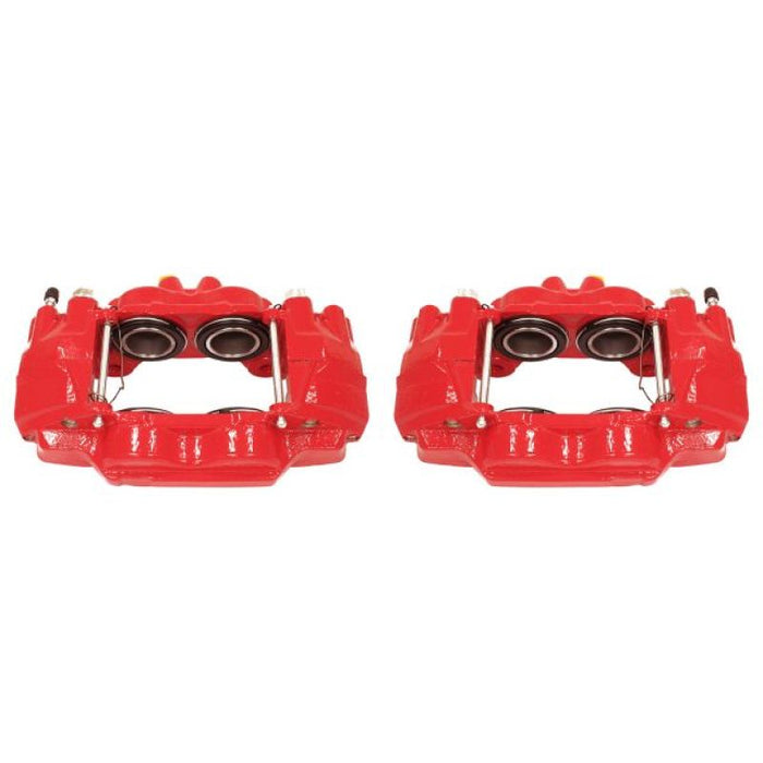 Power Stop 03-09 Toyota 4Runner Front Red Calipers w/o Brackets - Pair