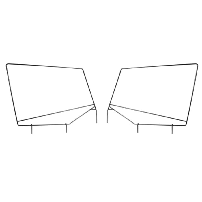 Rugged Ridge Upper Door Skin Frames 87-95 Jeep Wrangler YJ