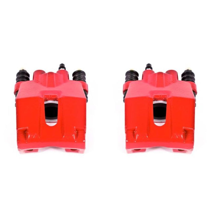 Power Stop 04-11 Ford F-150 Rear Red Calipers w/o Brackets - Pair